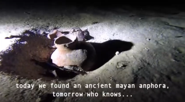 MAYAN POTTERY GHOST DIVERS