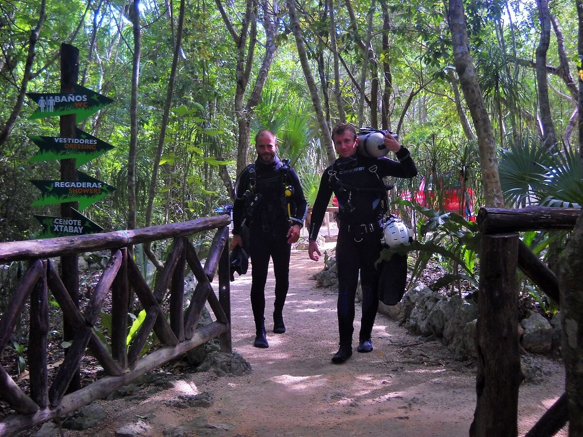 Tulum Cave Diving Training in Mexico Riviera Maya