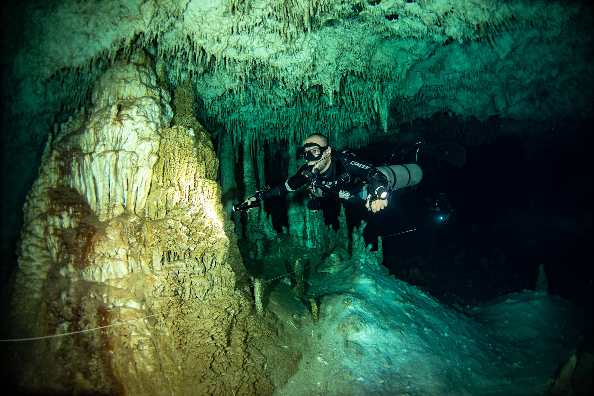 Tulum Cave Diving Training in Mexico Riviera Maya