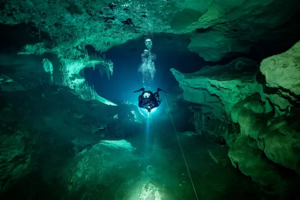 Tulum Cave Diving Training in Mexico Riviera Maya