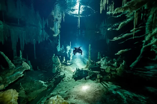 Tulum Cave Diving Training in Mexico Riviera Maya