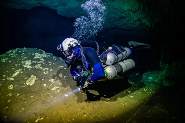 Tulum Cave Diving Training in Mexico Riviera Maya