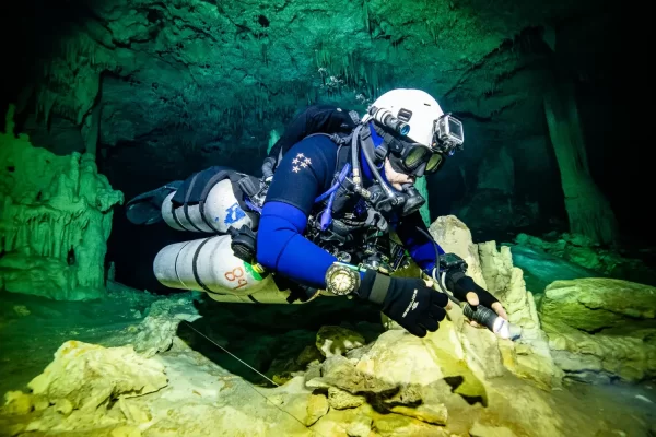 Tulum Cave Diving Training in Mexico Riviera Maya