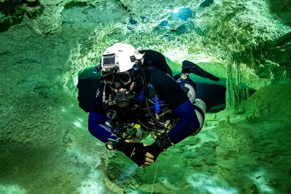 Tulum Cave Diving Training in Mexico Riviera Maya