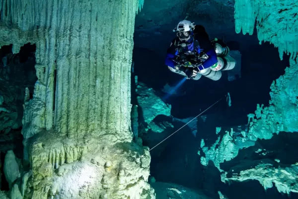 Tulum Cave Diving Training in Mexico Riviera Maya