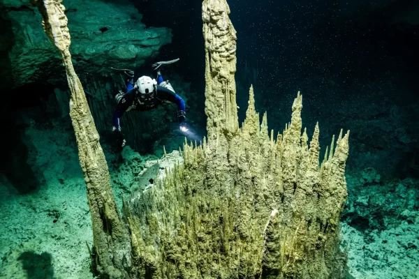 Tulum Cave Diving Training in Mexico Riviera Maya