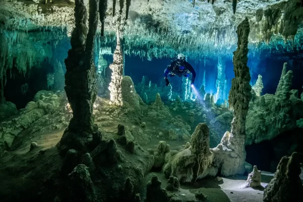 Tulum Cave Diving Training in Mexico Riviera Maya