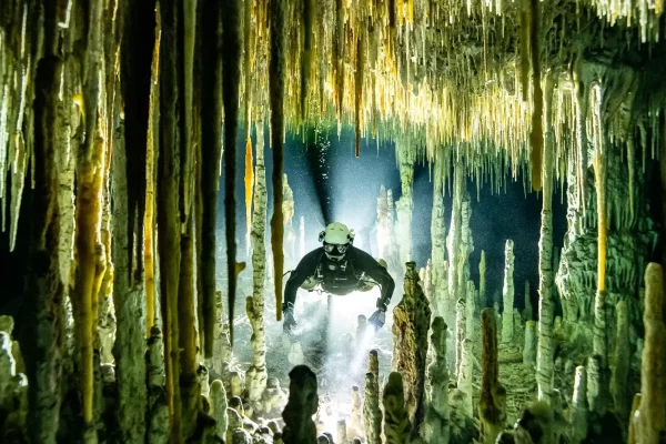 Tulum Cave Diving Training in Mexico Riviera Maya