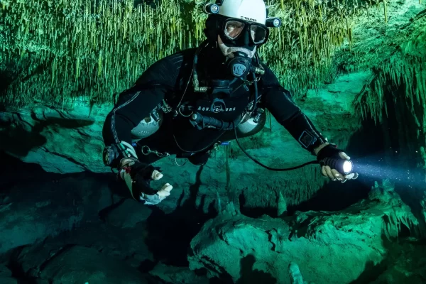 Tulum Cave Diving Training in Mexico Riviera Maya