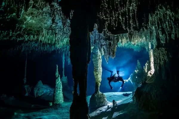 Tulum Cave Diving Training in Mexico Riviera Maya