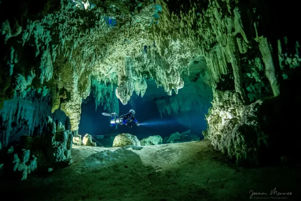 Tulum Cave Diving Training in Mexico Riviera Maya