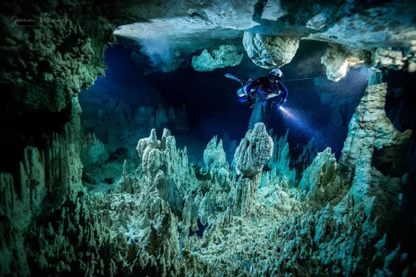 Tulum Cave Diving Training in Mexico Riviera Maya