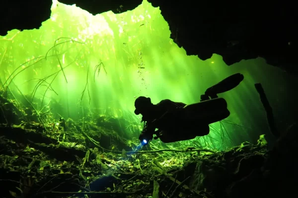 Tulum Cave Diving Training in Mexico Riviera Maya